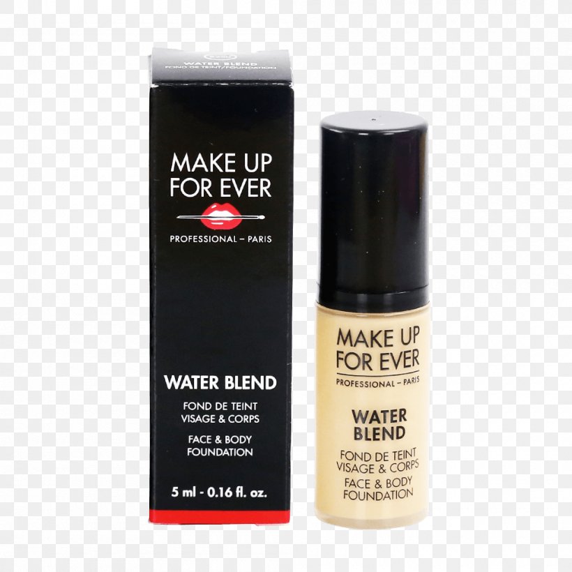 Cosmetics MAKE UP FOR EVER Water Blend Face & Body Foundation, PNG, 1000x1000px, Cosmetics, Cream, Eye Shadow, Face, Foundation Download Free