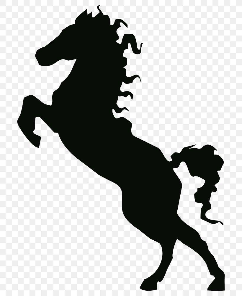 Mustang American Paint Horse Stallion Clip Art, PNG, 740x1000px, Mustang, American Paint Horse, Black, Black And White, Drawing Download Free