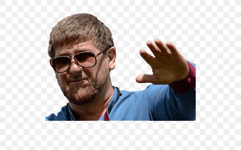 Ramzan Kadyrov Chechnya Telegram Sticker Chechens, PNG, 512x512px, Ramzan Kadyrov, Audio, Audio Equipment, Beard, Chechens Download Free
