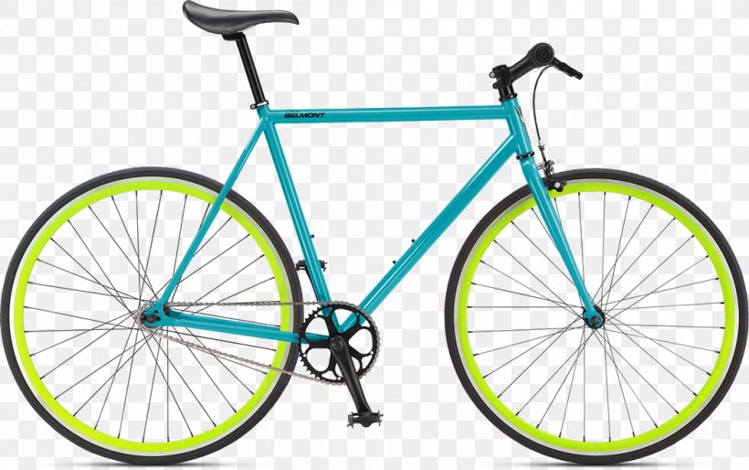 Single-speed Bicycle Raleigh Bicycle Company Road Bicycle Cycling, PNG, 1048x658px, Bicycle, Area, Bicycle Accessory, Bicycle Drivetrain Part, Bicycle Frame Download Free