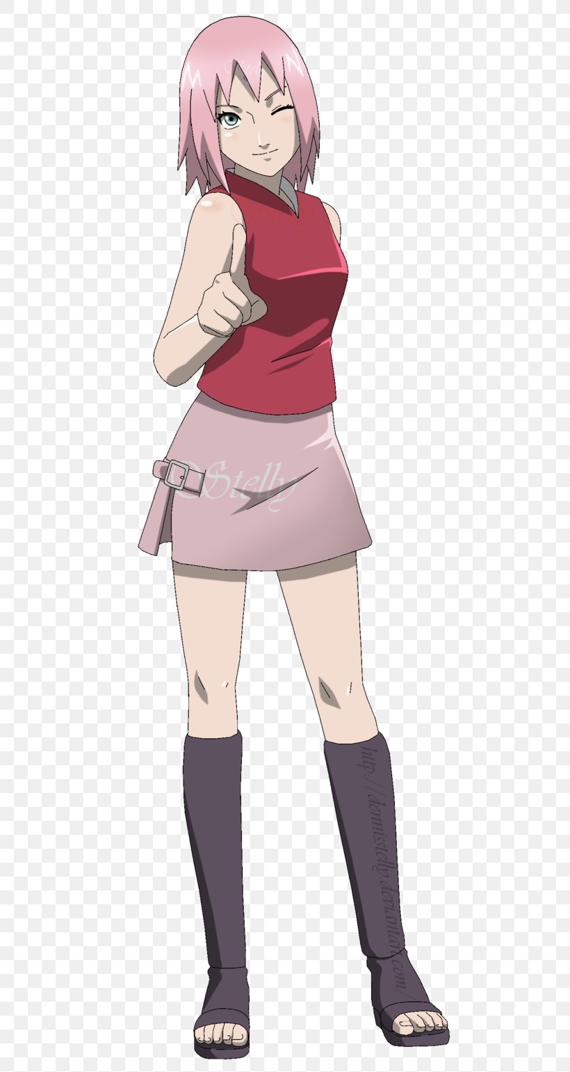 Sakura Haruno Naruto Uzumaki Kakashi Hatake Sasuke Uchiha Tenten, PNG, 518x1541px, Watercolor, Cartoon, Flower, Frame, Heart Download Free