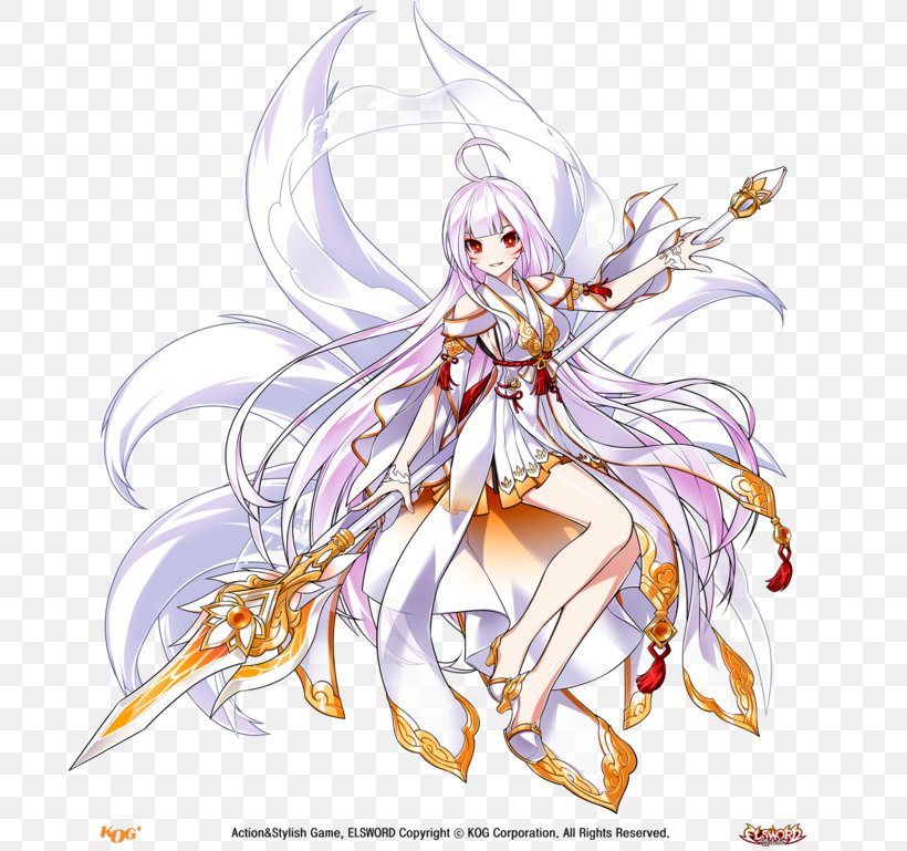 Elsword YouTube KOG Games Video Game Hashtag, PNG, 700x769px, Watercolor, Cartoon, Flower, Frame, Heart Download Free