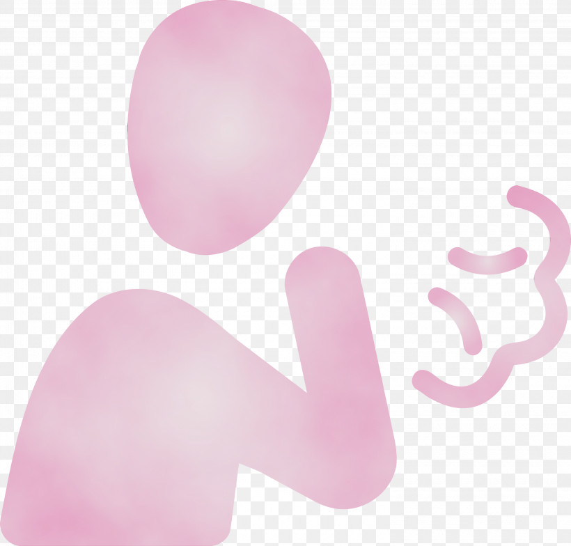 Pink Heart Balloon Hand, PNG, 3000x2869px, Coughing, Balloon, Hand, Heart, Paint Download Free