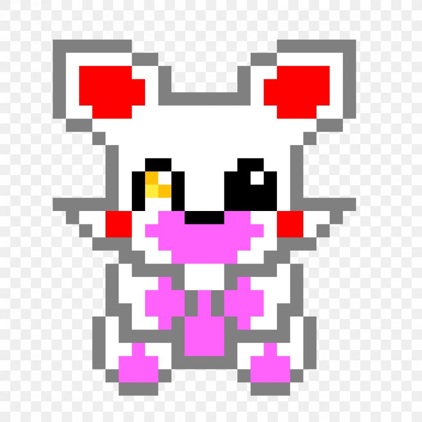 Pixel Art Five Nights At Freddy's Bead, PNG, 1184x1184px, Watercolor, Cartoon, Flower, Frame, Heart Download Free
