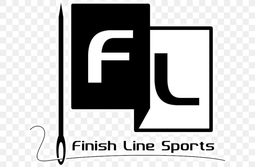 Finish Line Sports Monochrome Clip Art, PNG, 640x538px, Finish Line Sports, Area, Black, Black And White, Brand Download Free