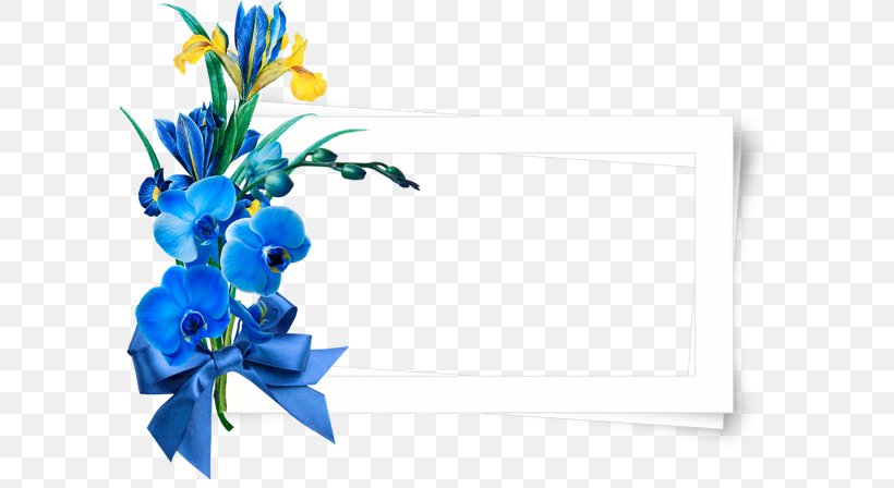 Floral Design Blue Flower Bouquet Picture Frames, PNG, 600x448px, Floral Design, Aqua, Blue, Cut Flowers, Flora Download Free