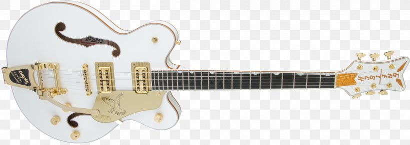 Gretsch White Falcon Gretsch 6128 NAMM Show Guitar, PNG, 2400x854px, Gretsch White Falcon, Acoustic Electric Guitar, Acoustic Guitar, Bigsby Vibrato Tailpiece, Body Jewelry Download Free