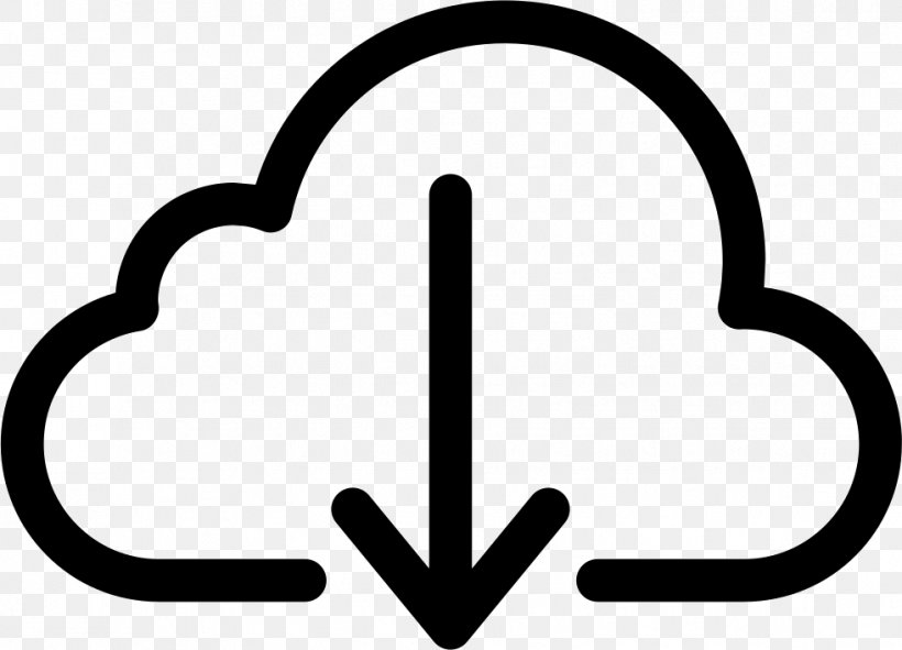 Cloud Computing Cloud Storage Cloud Database Internet, PNG, 981x708px, Cloud Computing, Area, Backup, Black And White, Cloud Database Download Free
