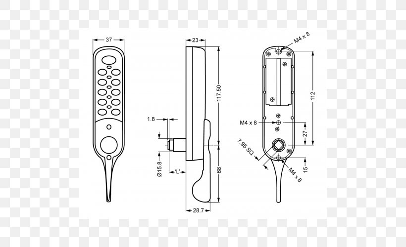 Door Handle Drawing Line, PNG, 500x500px, Door Handle, Black And White, Diagram, Door, Drawing Download Free