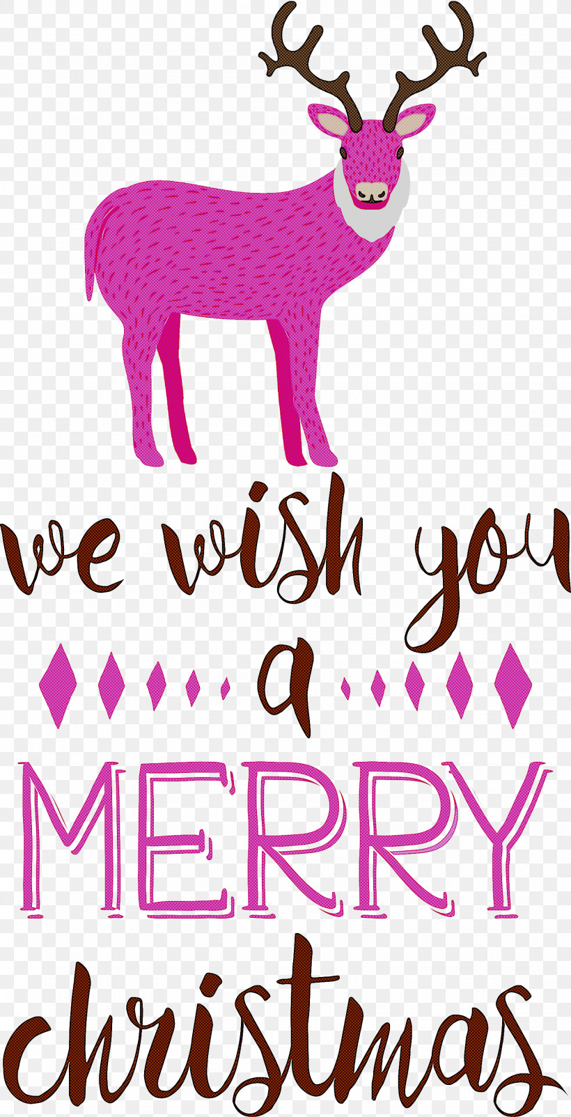 Merry Christmas Wish, PNG, 1533x3000px, Merry Christmas, Antler, Biology, Deer, Line Download Free