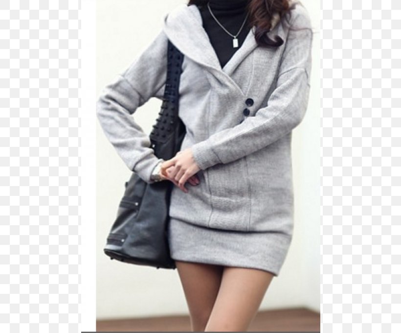Hoodie Overcoat Sleeve Sweater Dress, PNG, 680x680px, Hoodie, Bluza, Clothing, Coat, Collar Download Free