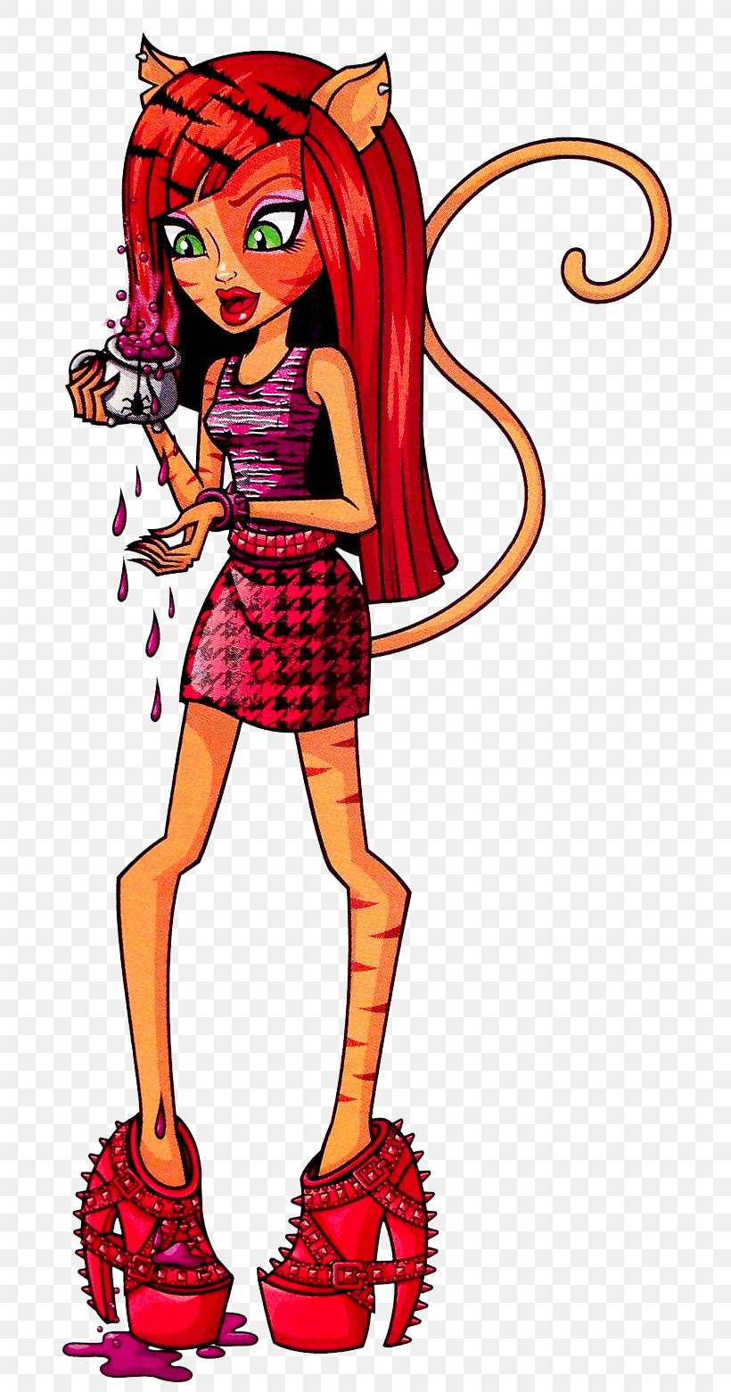 Monster High Doll Werecat Toy, PNG, 743x1560px, Watercolor, Cartoon, Flower, Frame, Heart Download Free