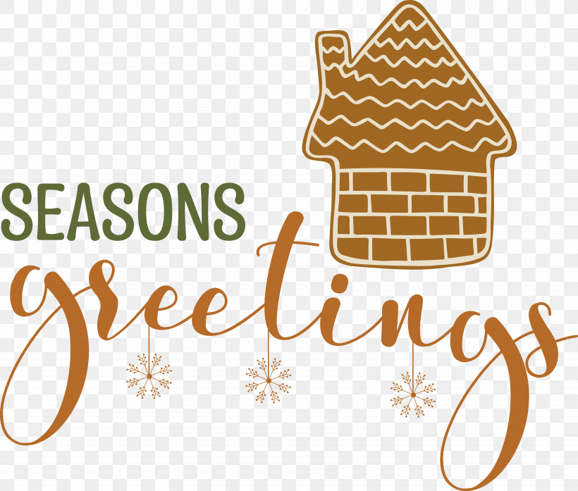 Seasons Greetings, PNG, 6760x5746px, Seasons Greetings, Gingerbread, Merry Christmas Download Free