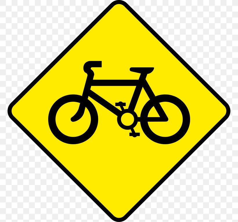 Bicycle Safety Cycling Traffic Sign Warning Sign, PNG, 768x768px, Bicycle, Area, Bicycle Safety, Cycling, Lane Download Free