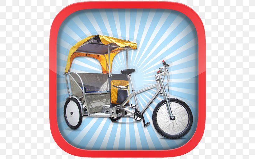 Bicycle Wheels Rickshaw Tricycle Electric Trike, PNG, 512x512px, Bicycle Wheels, Automotive Design, Bicycle, Bicycle Accessory, Bicycle Part Download Free