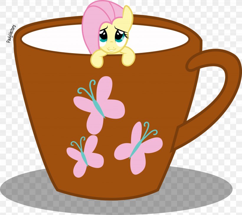 Fluttershy Applejack Pinkie Pie Sunset Shimmer Twilight Sparkle, PNG, 6154x5465px, Fluttershy, Applejack, Coffee, Coffee Cup, Cup Download Free