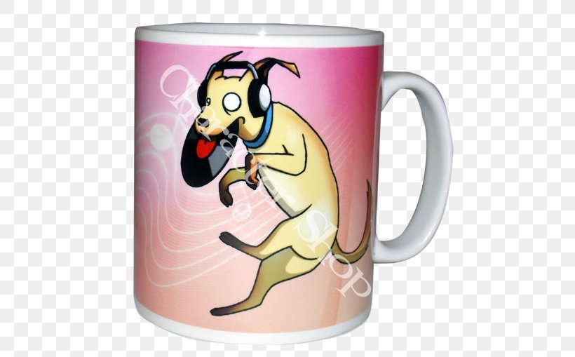 Mug Humour Ceramic Dishwasher Cup, PNG, 500x509px, Mug, Canidae, Carnivoran, Cartoon, Ceramic Download Free