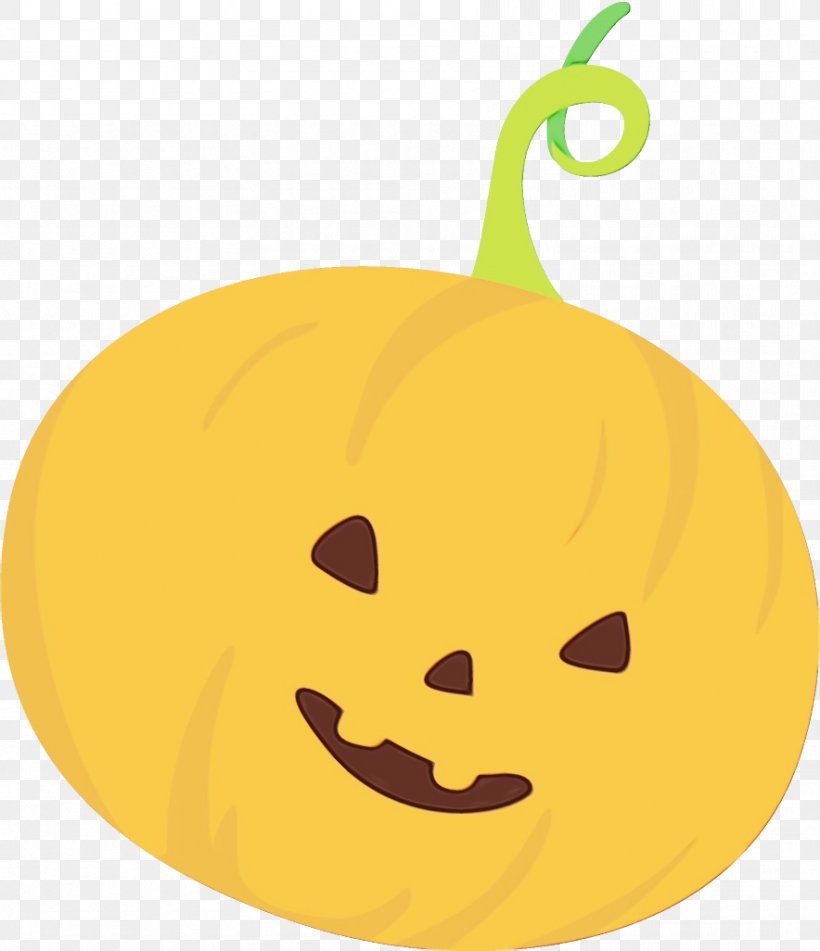 Orange, PNG, 884x1026px, Watercolor, Calabaza, Emoticon, Facial Expression, Fruit Download Free