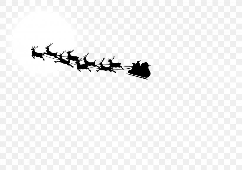 Reindeer Christmas Gratis, PNG, 2747x1936px, Christmas, Black, Black And White, Computer, Deer Download Free