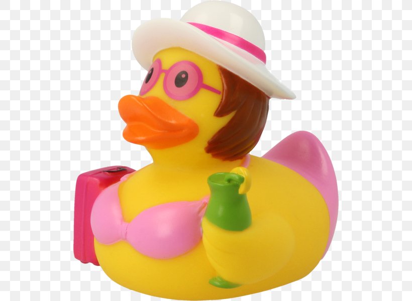 Rubber Duck Natural Rubber Holiday Female, PNG, 600x600px, Duck, Bathing, Beak, Bird, Ducks Geese And Swans Download Free