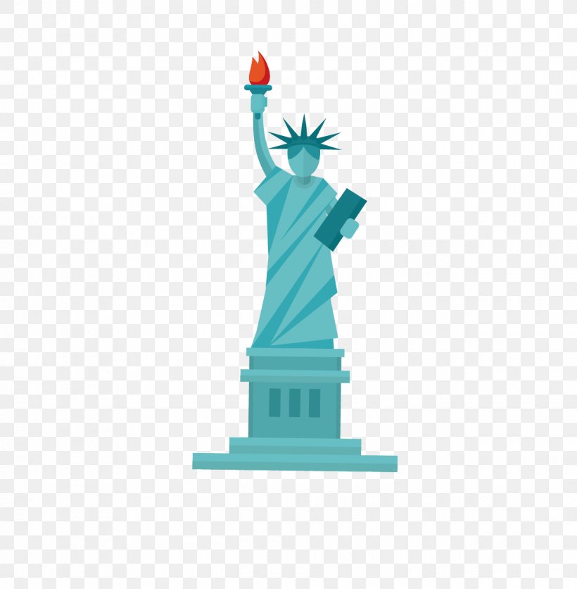 Statue Of Liberty Business Cartoon Download, PNG, 1240x1265px, Statue Of Liberty, Aqua, Business, Cartoon, Company Download Free