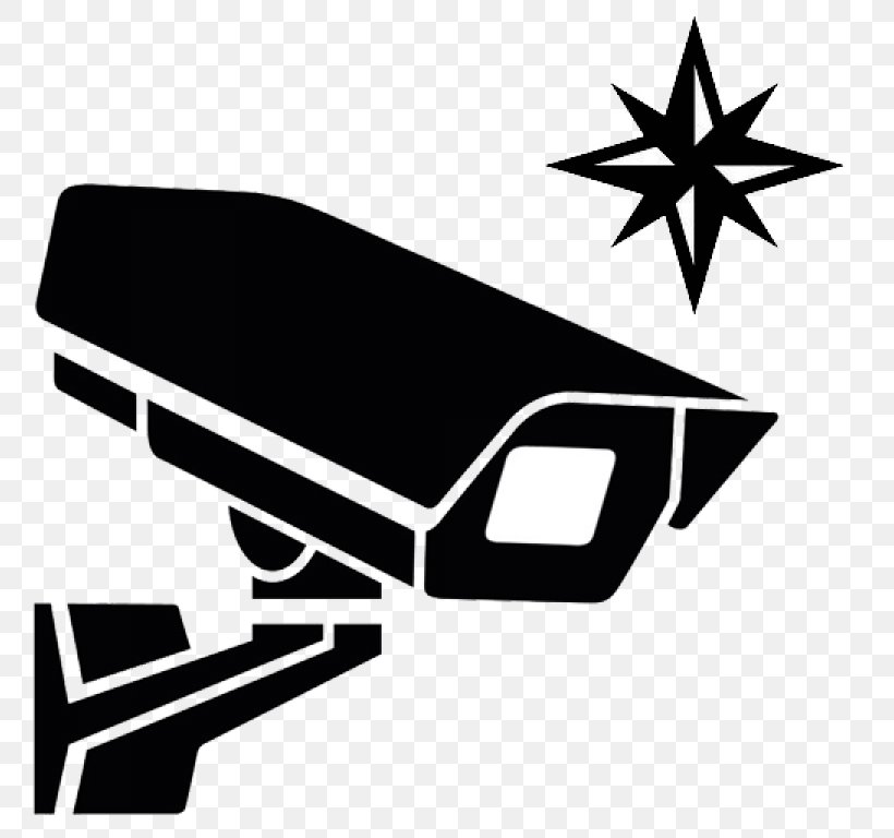 Wireless Security Camera Closed-circuit Television Surveillance Clip Art, PNG, 768x768px, Wireless Security Camera, Automotive Design, Automotive Exterior, Black, Black And White Download Free