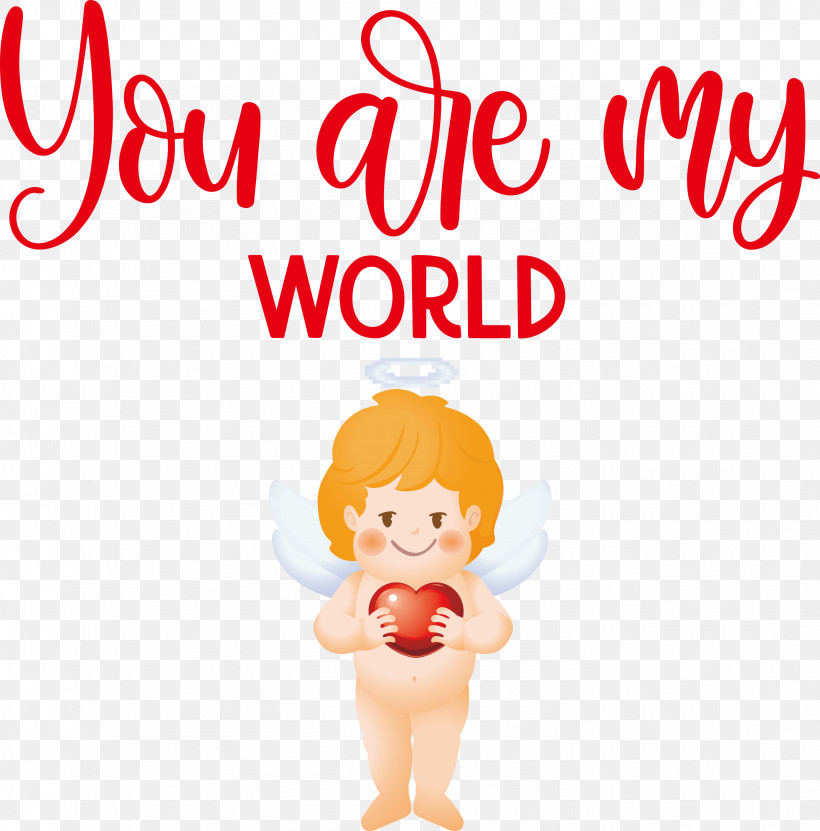You Are My World Valentine Valentines, PNG, 2957x3000px, You Are My World, Baking, Bread, Butter, Fond Blanc Download Free