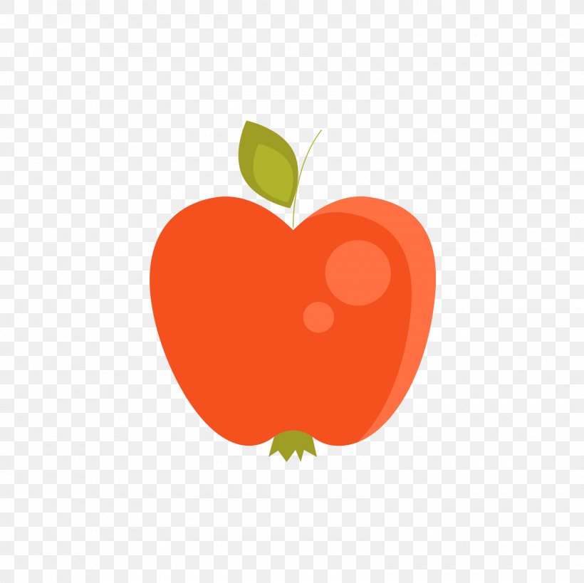 Apple Euclidean Vector Vecteur, PNG, 1600x1600px, Apple, Auglis, Food, Fruit, Heart Download Free