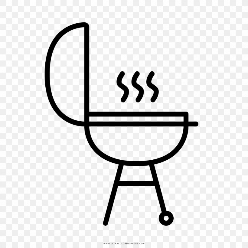 Barbecue Drawing Coloring Book Painting Oven, PNG, 1000x1000px, Barbecue, Area, Black And White, Brick, Car Download Free