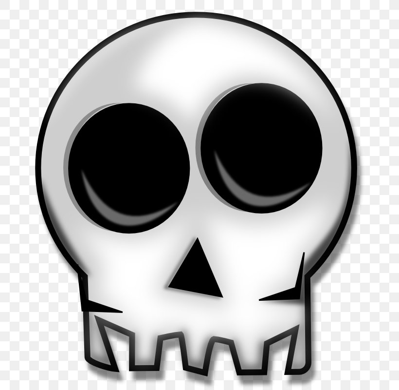 Skull Human Skeleton Bone Clip Art, PNG, 680x800px, Skull, Black And White, Bone, Death, Head Download Free