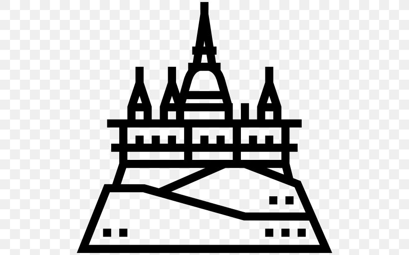 Wat Saket Temple Clip Art, PNG, 512x512px, Temple, Black, Black And White, Brand, Building Download Free