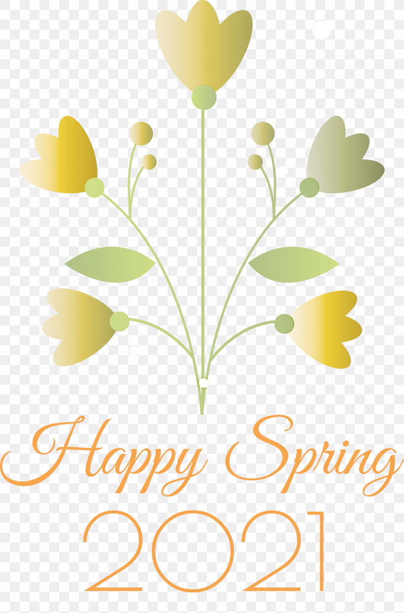 2021 Happy Spring, PNG, 1979x3000px, 2021 Happy Spring, Floral Design, Flower, Leaf, Leaf Painting Download Free