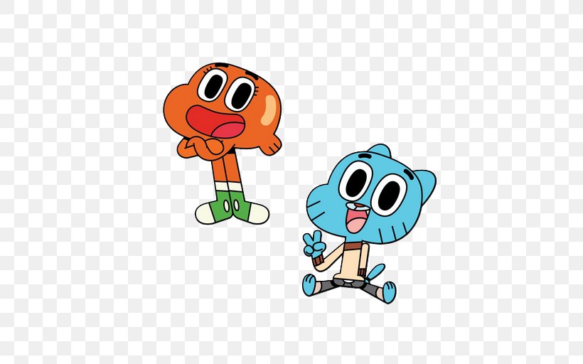 Darwin Watterson Gumball Watterson Nicole Watterson Cartoon, PNG, 512x512px, Darwin Watterson, Amazing World Of Gumball, Area, Art, Artwork Download Free