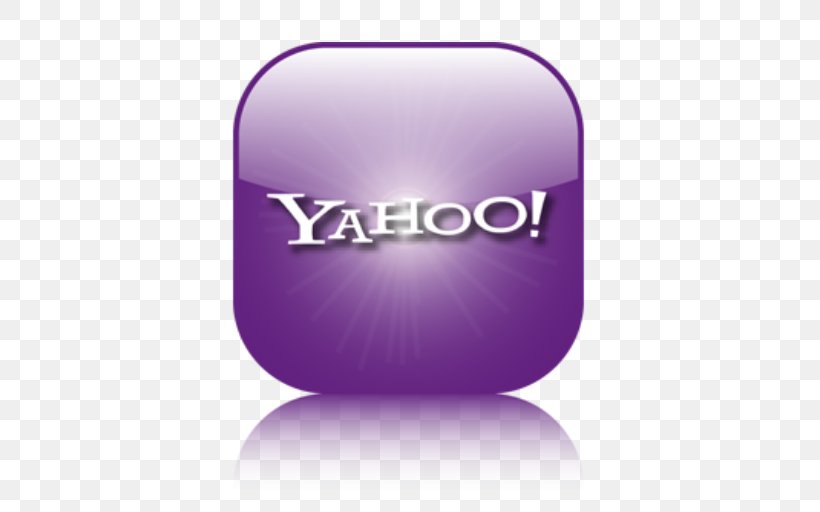Logo Yahoo! Mail, PNG, 512x512px, Logo, Brand, Iphone, Magenta, Purple Download Free