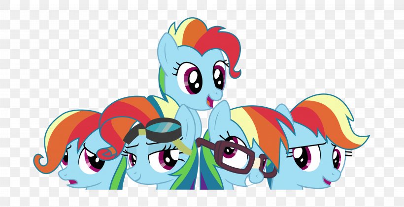 Rainbow Dash Pinkie Pie Art Pony, PNG, 6674x3434px, Watercolor, Cartoon, Flower, Frame, Heart Download Free