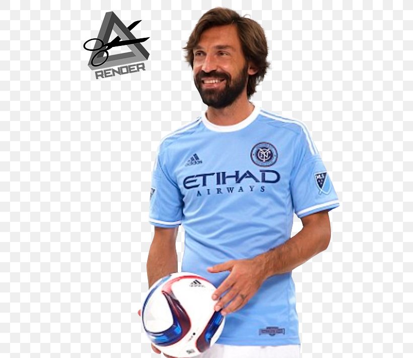 Andrea Pirlo New York City FC UEFA Men's Player Of The Year Award Italy National Football Team Brescia Calcio, PNG, 548x710px, 2016, 2017, 2018, Andrea Pirlo, Blue Download Free