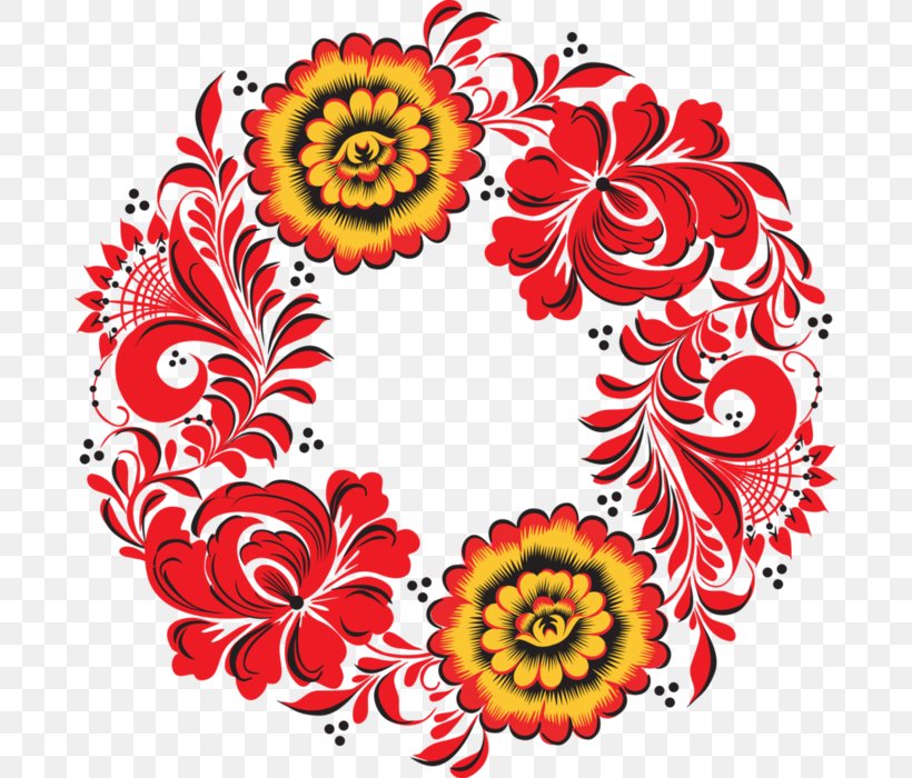 Russia Khokhloma Art Ornament Pattern, PNG, 686x700px, Russia, Art, Chrysanths, Cut Flowers, Decor Download Free