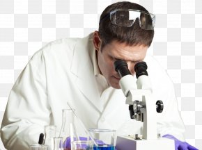 Scientists - Scientist Laboratory Desktop Wallpaper Research Microscope PNG