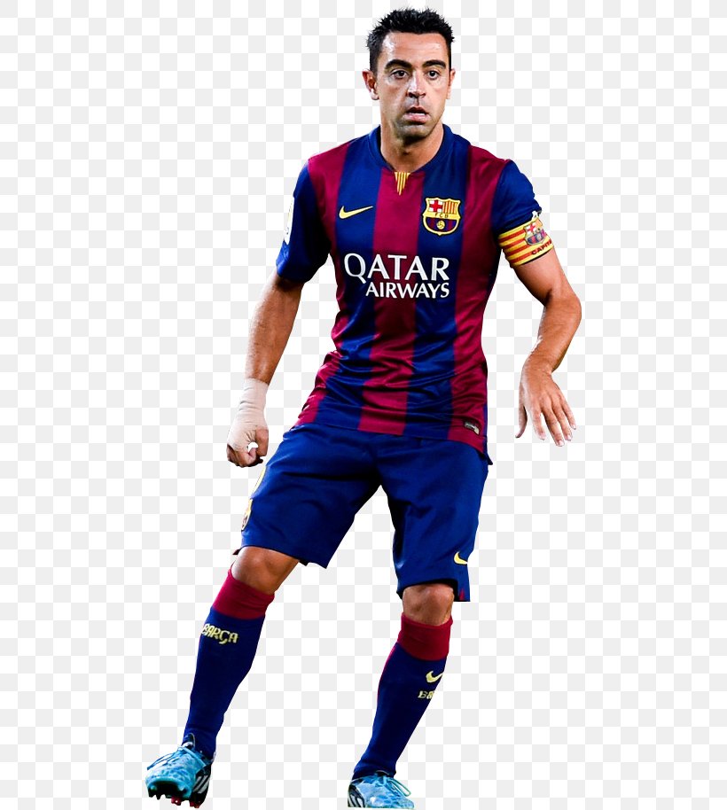 Xavi FC Barcelona Jersey Football Player, PNG, 494x914px, Xavi, Andres Iniesta, Clothing, Electric Blue, Fc Barcelona Download Free