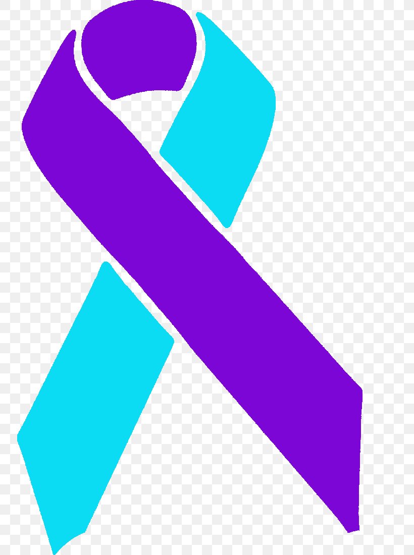 Awareness Ribbon Blue Purple Ribbon, PNG, 751x1100px, Awareness Ribbon, Aqua, Awareness, Blue, Blue Ribbon Download Free