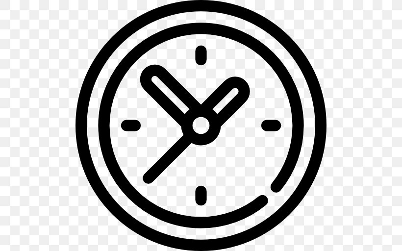 Clock, PNG, 512x512px, Clock, Area, Black And White, Clockwise, Computer Network Download Free
