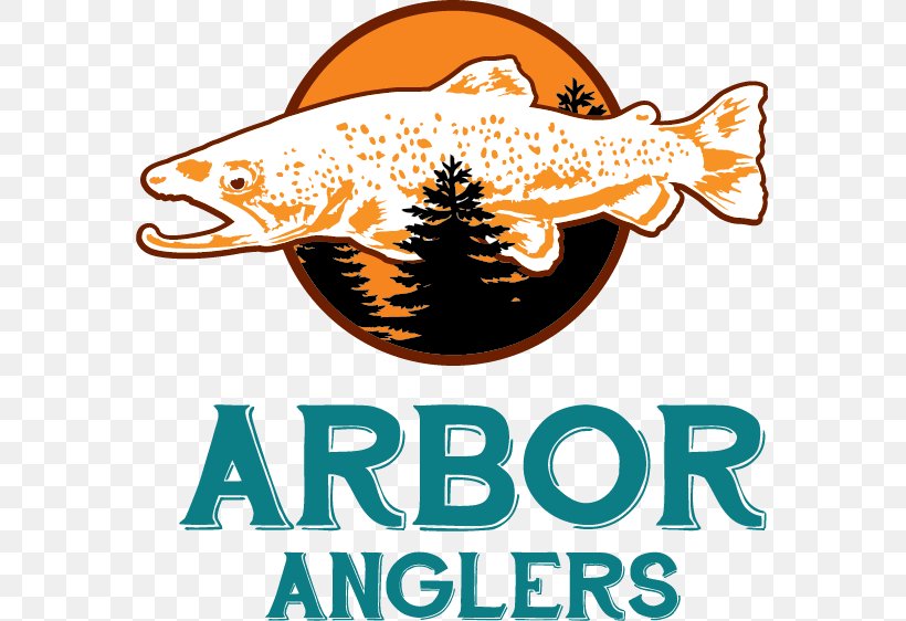 Arbor Anglers Fly Shop Fly Fishing Angling Fishing Tackle, PNG, 573x562px, Fishing, Angling, Arbor Knot, Artwork, Brand Download Free