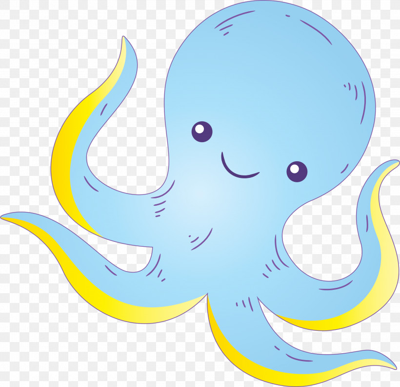 Octopus Giant Pacific Octopus Octopus Cartoon Line, PNG, 3000x2899px, Watercolor Octopus, Animal Figure, Cartoon, Giant Pacific Octopus, Line Download Free