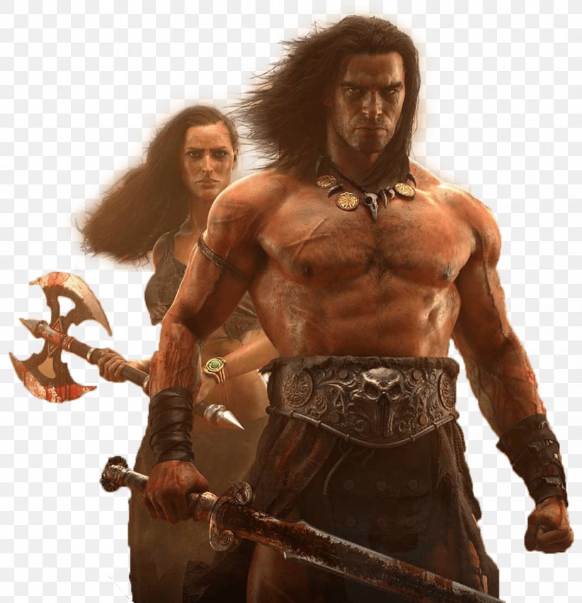 Conan The Barbarian Age Of Conan Conan Exiles: The Frozen North Survival Game Video Game, PNG, 1060x1100px, Watercolor, Cartoon, Flower, Frame, Heart Download Free