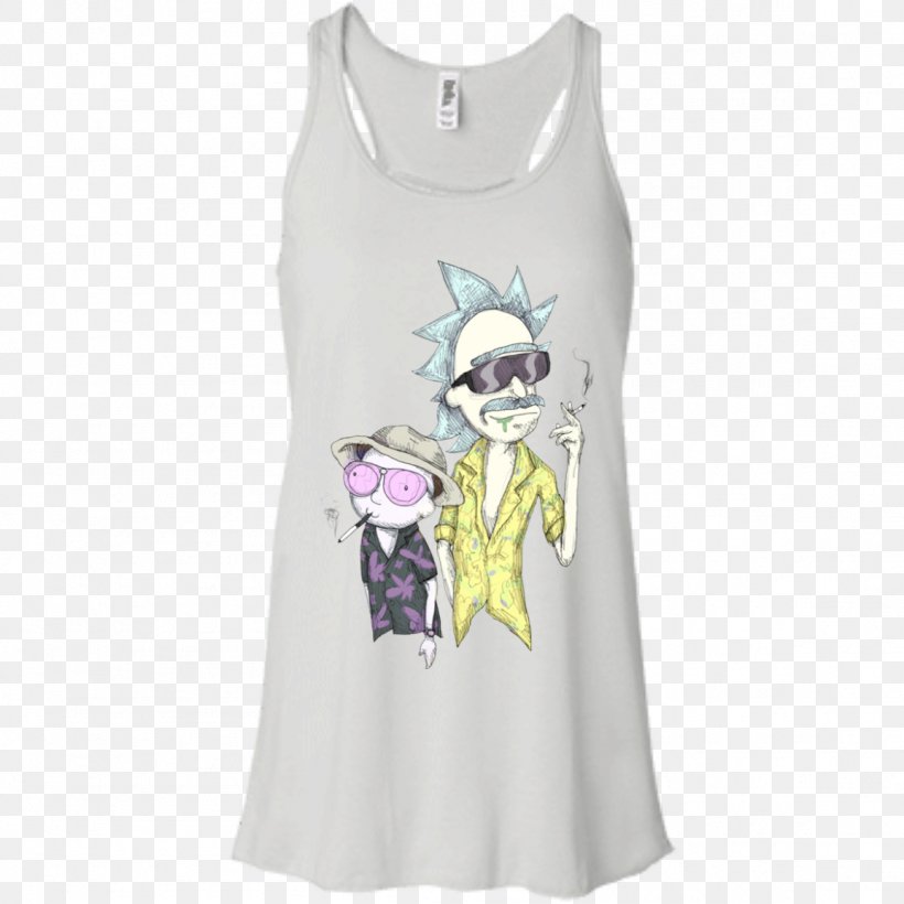 Fear And Loathing In Las Vegas Rick Sanchez T-shirt Morty Smith Hoodie, PNG, 1155x1155px, Fear And Loathing In Las Vegas, Active Tank, Adult Swim, All Over Print, Clothing Download Free