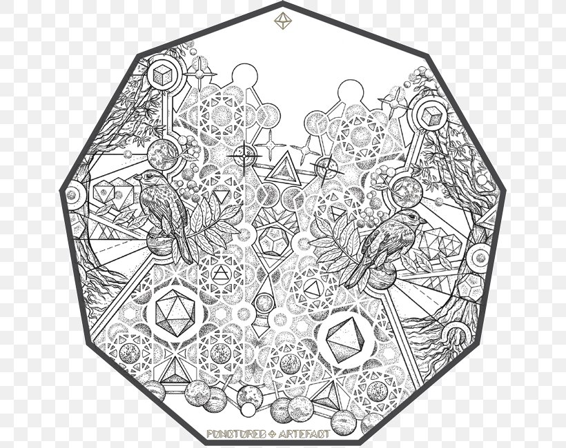 Line Art Sacred Geometry Metatron's Cube, PNG, 650x650px, Art, Area, Art Blog, Black And White, Flash Download Free