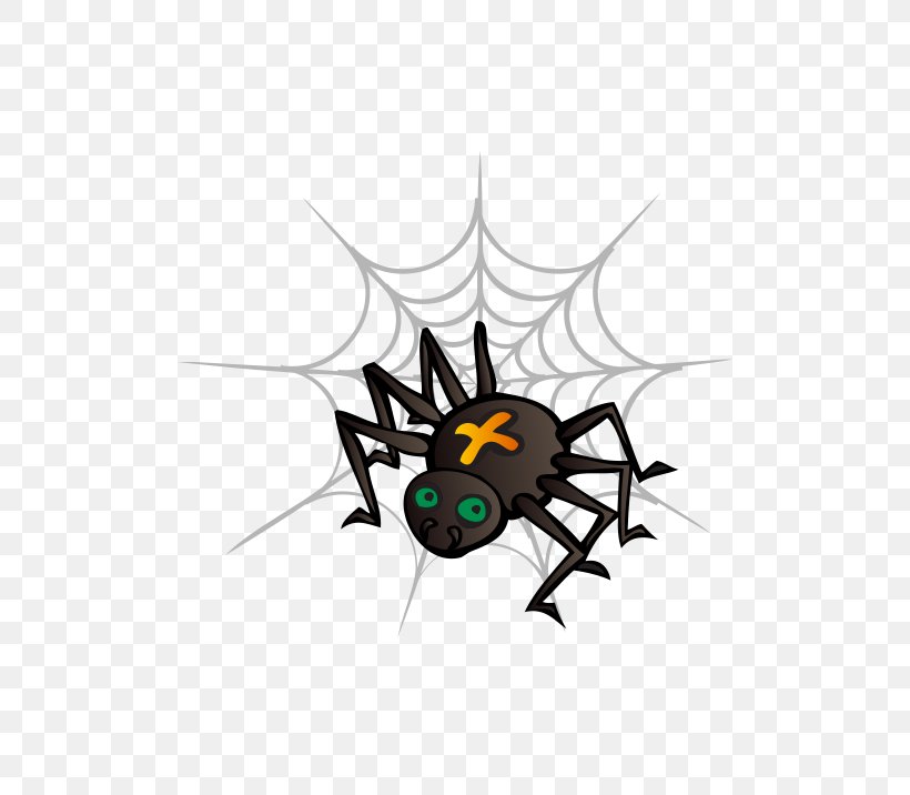 Spider Web Silhouette Halloween, PNG, 500x716px, Spider, Drawing, Fictional Character, Halloween, Illustrator Download Free