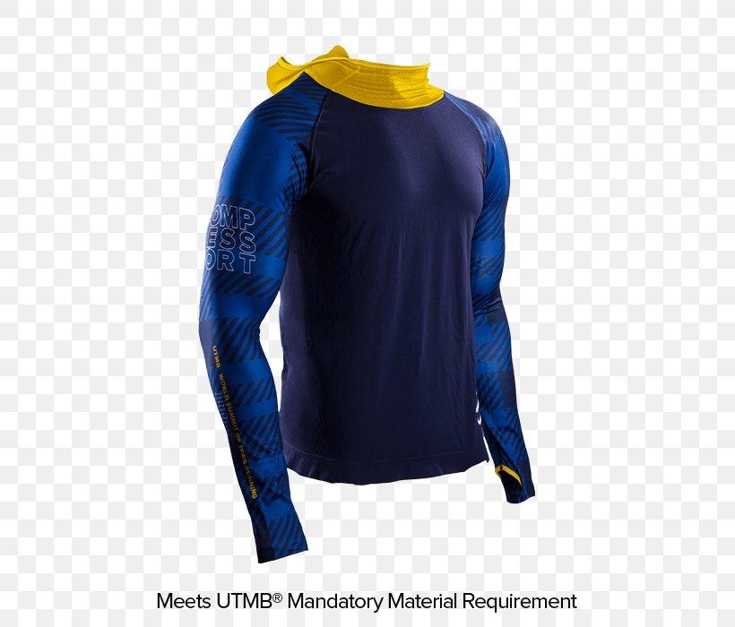 T-shirt Sleeve Trail Running Hoodie Clothing, PNG, 700x700px, Tshirt, Active Shirt, Blue, Bluza, Clothing Download Free