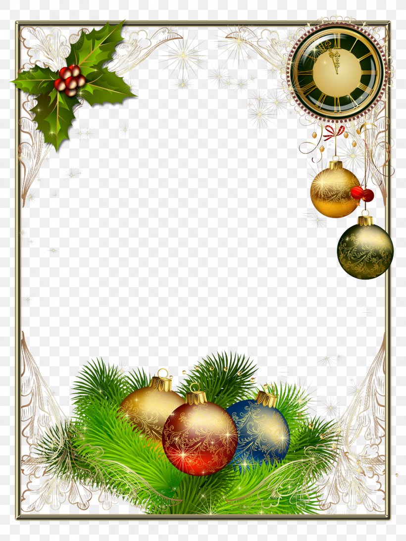 Christmas Card Picture Frames Photography New Year, PNG, 1035x1380px, Christmas, Birthday, Branch, Christmas Card, Christmas Decoration Download Free