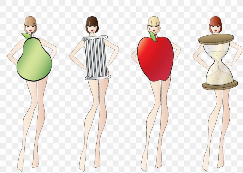 Female Body Shape Human Body Woman Pear-shaped, PNG, 1193x848px, Watercolor, Cartoon, Flower, Frame, Heart Download Free